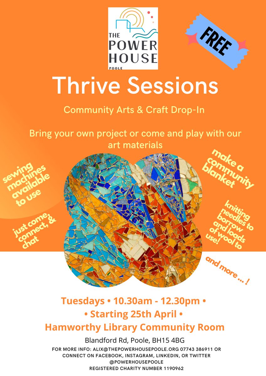 PowerHousePoole's tweet photo. We're being busy bees! Cornerstone Patch is coming on with the raised beds now being installed thanks to Poole Men's Shed, and we start Thrive Sessions, Community Arts &amp; Crafts drop-in at Hamworthy Library tomorrow🐝
@TCAPoole @DorsetComFnd @AFCBCommunity
@uptonpioneer @CllrJaneK https://t.co/7x9SvmeotP