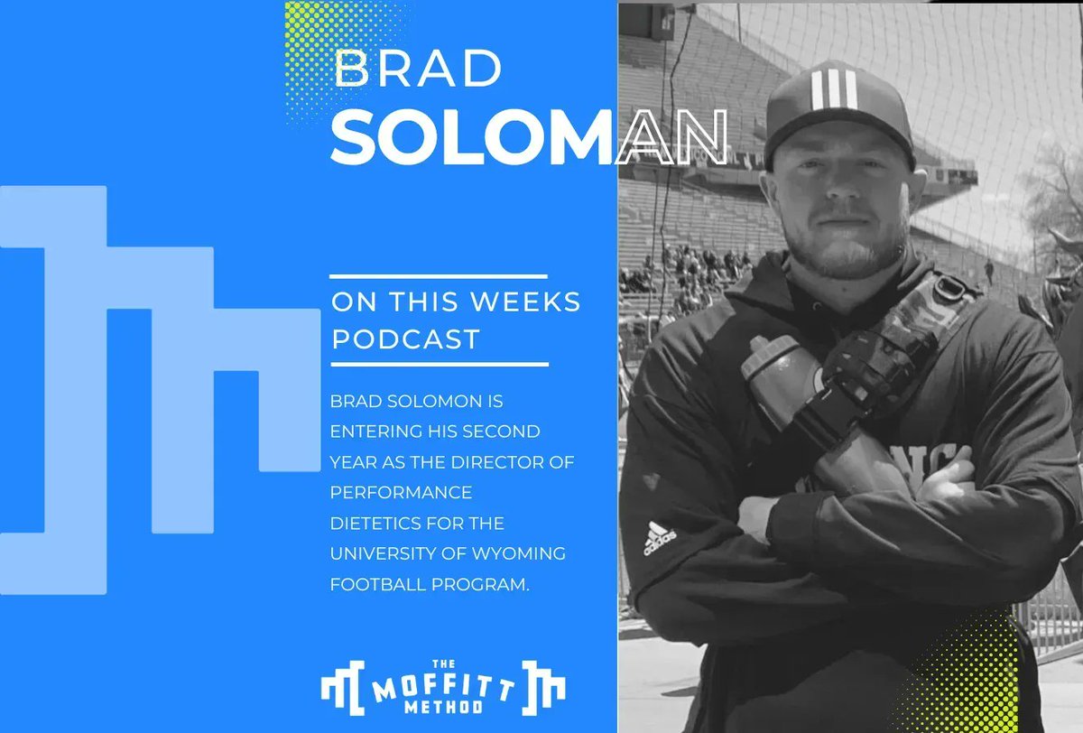 MoffittMethod's tweet photo. This week join @TommyMoffitt and his Guest, @FuelingTank  - Director of Performance Dietetics for the University of Wyoming Football Program.

*Tap the link in @MoffittMethod bio for more information
 
#themoffittmethod #podcast #podcasts #sportspodcast #sportspodcasts #spotify https://t.co/pEGjEYfIER