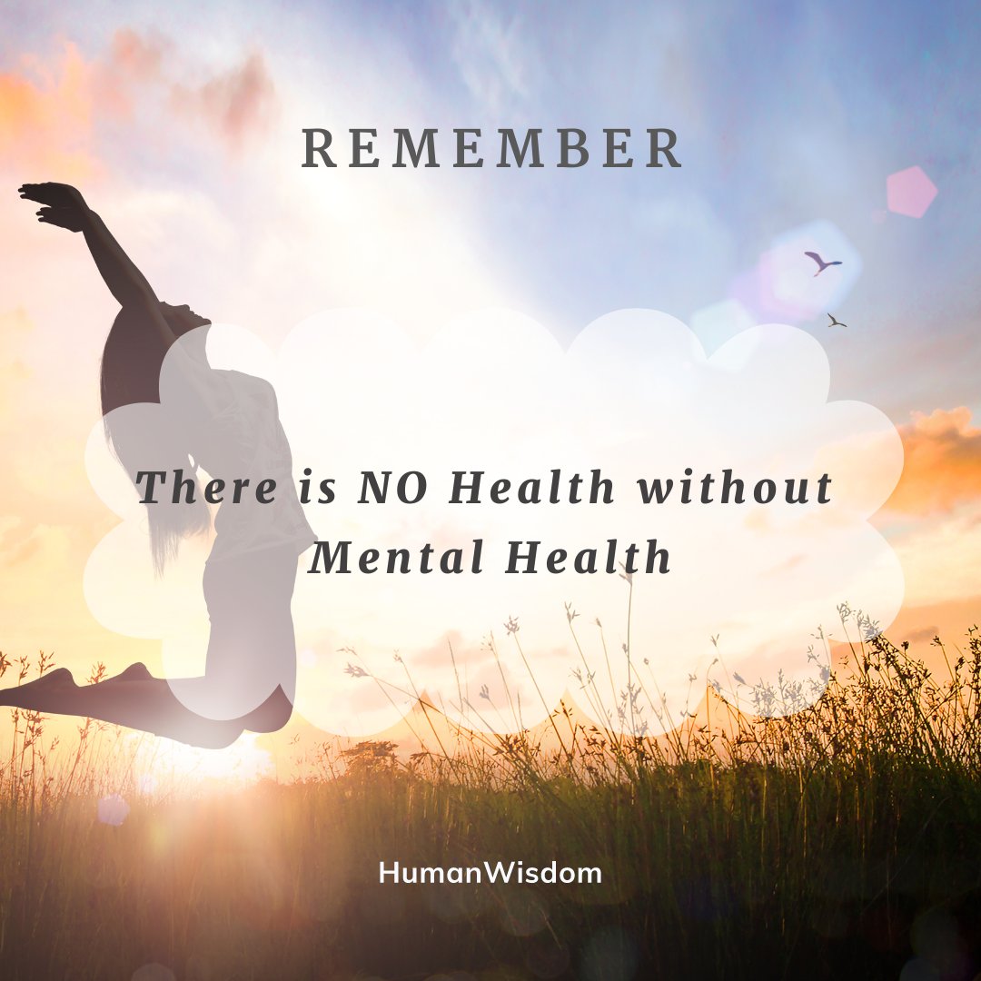 When we have a toothache we go & see the dentist. When we are stressed we often do nothing. Prioritise your mental health, because your life depends on it.

#humanwisdom #mentalhealth #mentalhealthmatters #selfunderstanding #seekanswers #delvedeepwithin #innerpeace #mentalhealth