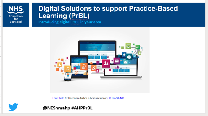 Want to know more about how you can use digital tech to support a full or blended #AHPPrBL experience? Take a look at this resource. AHP practice educator digital placement education sessions | Turas | Learn (nhs.scot) <a href="/GillianT_OTahp/">Gillian T</a> @FeeReid_1ahped <a href="/KarinAHPed/">Karin Massie</a>