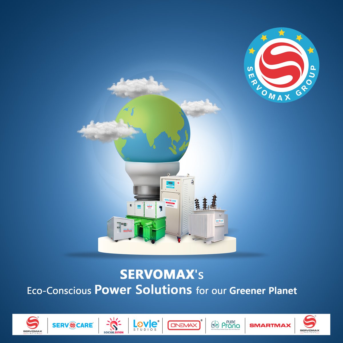 SERVOMAX always believes in manufacturing Eco-Conscious Power Solutions for our customers.

#EcoFriendly #EcoFriendlyPower #power #saving #Electronics #manufacturer #GreenEnergy

#SERVOCARE