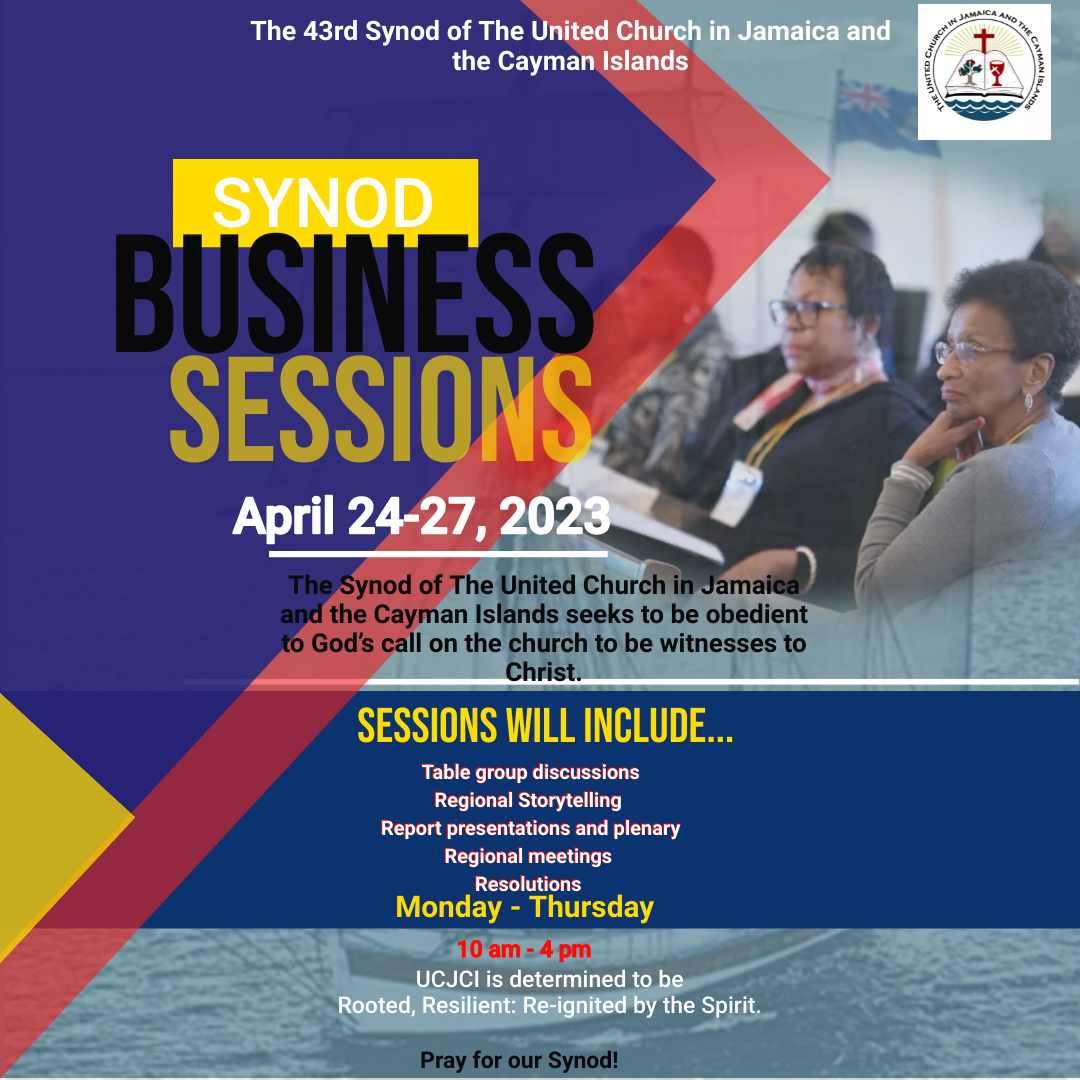 UCJCI's tweet photo. Today we kick off our Synod Business Sessions where various aspects of the work of ministry are on the agenda.

Pray for wisdom and spiritual discernment as delegates participate in the democratic process.

PRAY FOR OUR SYNOD! 
#SYNOD 
#UCJCI https://t.co/ERXAcW1mWT