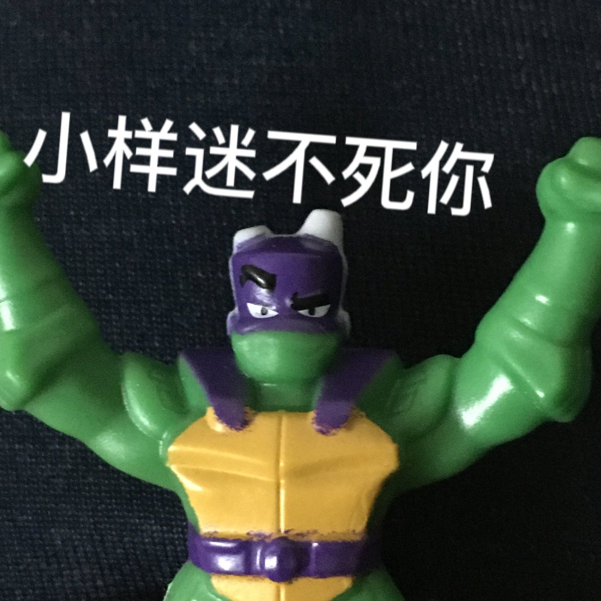 Rrrrrrebel___'s tweet photo. 收的玩具吓死我了哈哈哈哈

#TMNT #tmnttoy https://t.co/dcIcGVECdQ