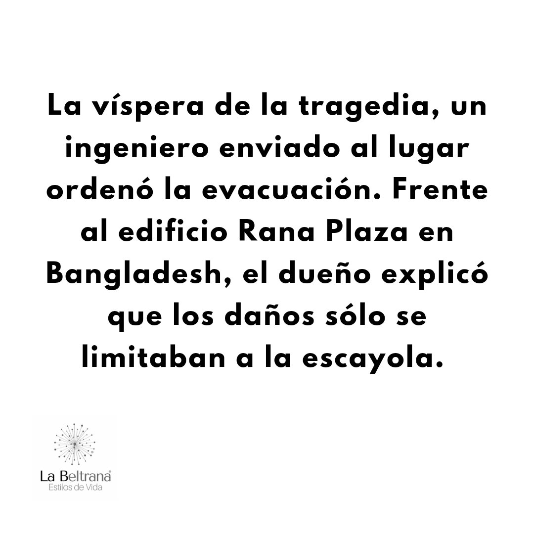 LaBeltranalife's tweet photo. #fashionrevolution #fashionrevolutionweek #fashionrevolutionday #fashrev #whomademyclothes #quiénhizomiropa #ranaplaza https://t.co/TYkx4COriH