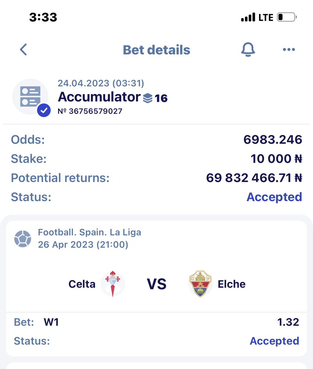 LBGeneraI's tweet photo. 69 MILLLLLLLLLLLLLLLLLION 😫😫😫😫😫

69.9K Odds 👉 97FDK
400 Odds 👉 6XFDK

Not Yet On Paripesa? Paripesa will give you refund on long shot cut 1 tickets.
Sign up here 👉 https://t.co/2g8YAqPnFY

Use Promo Code 👉 LBGAMESTIPS

Type the Promo Code correctly to enjoy this offer. https://t.co/GFUz42DW5b