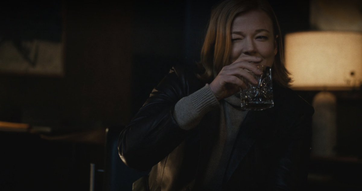 drmoonlight9's tweet photo. When the penny drops about this episode. She really is her father’s daughter. 😅😈#succession
 #SuccessionHBO https://t.co/fQ9wIWnHIl