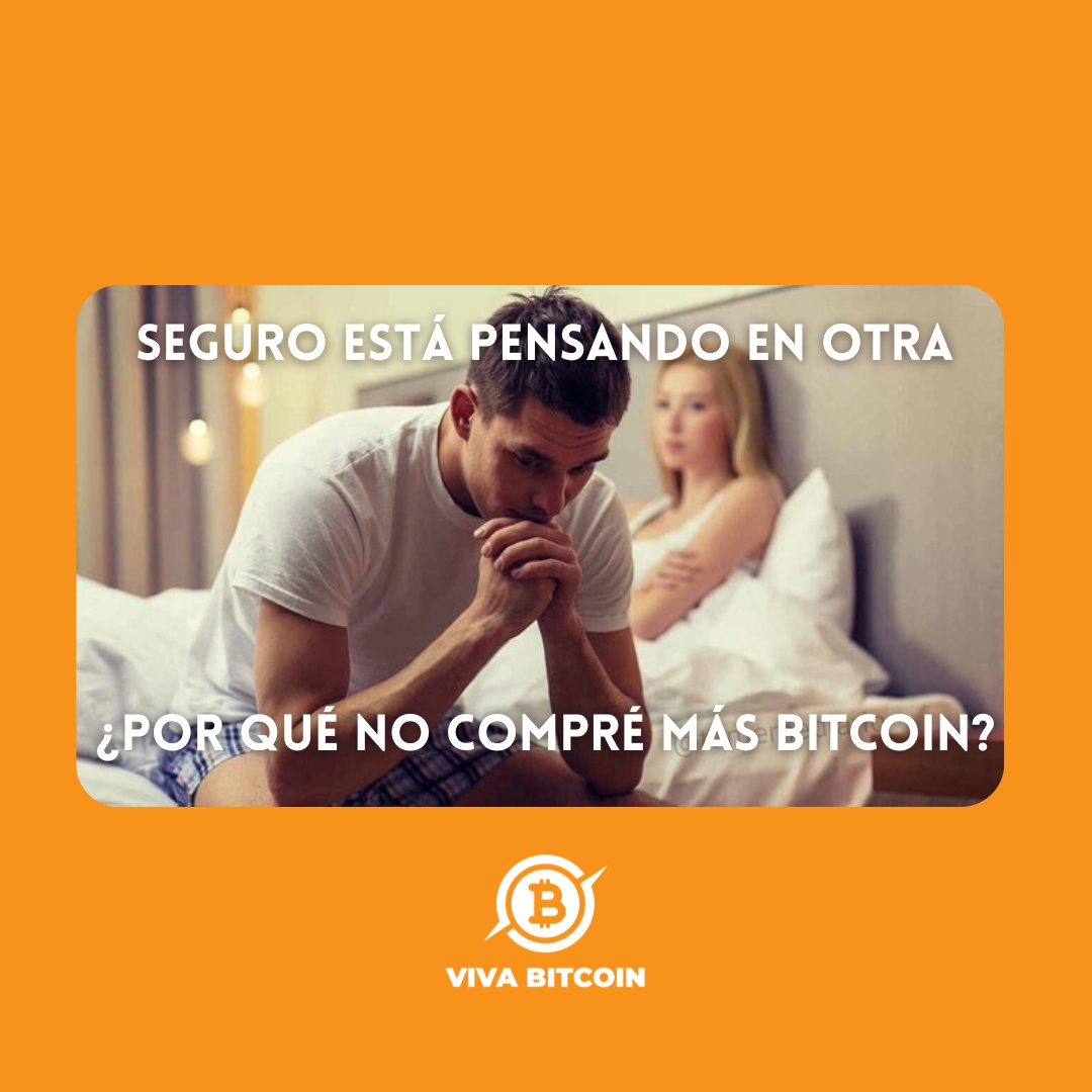 VivaBitcoin_'s tweet photo. ¡Compra ahora! No te arrepientas mañana
.
.
.
#memesbitcoin #memescripto #memesdebitcoin #bitcoinmemes #memesbtc #bitcoinenespañol #bitcoinespaña #humorbitcoin #bitcoinenespañol #memescriptomonedas https://t.co/IZrV8V9NNs