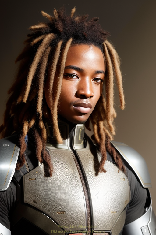 AIBuzzy's tweet photo. 👩🏾🦱 Braided Hair African Future Soldier (Boy).
Like❤️Follow👉@aibuzzy Re-Tweet🤹
#afro #africa #afrohair #braids #braidstyles #braidhairstyles #braidhair #ai #aiart #aiartcommunity #aiartwork #aibuzzy #stablediffusion #stablediffusionart #dalle2 #midjourney https://t.co/dff5xaHjgg