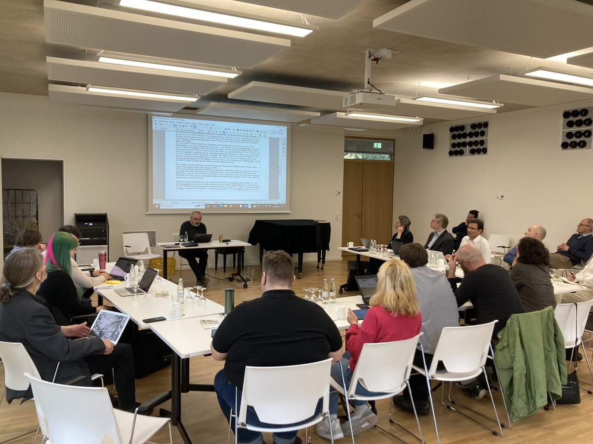 A huge thank you to everyone at the "Towards a Comprehensive Middle Persian Dictionary" workshop, University of Cologne (Apr 20-21, 2023). We're eager to apply your insights as we progress! 📚✨ #middlepersian #dictionary <a href="/CERES_RUB/">CERES</a> <a href="/IranistikFuB/">Iranistik FU Berlin</a>