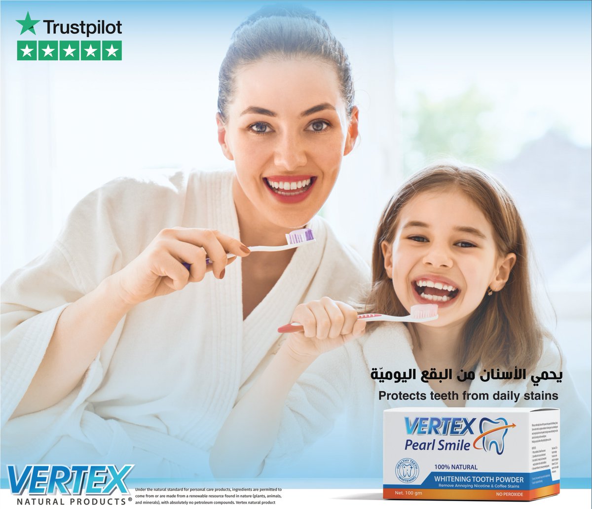 Protects teeth from daily stains
Visible results during use
Stronger and whiter teeth