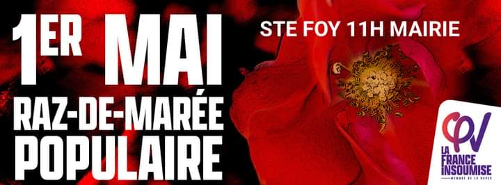 France33220's tweet photo. #stefoy 33220 #1mai https://t.co/7dLvO3BSOr