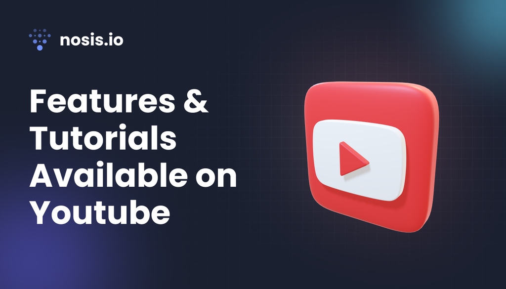 Unlock the full power of #Nosis through our informative tutorial video available on YouTube ▶️🔐 

youtube.com/@nosis5344