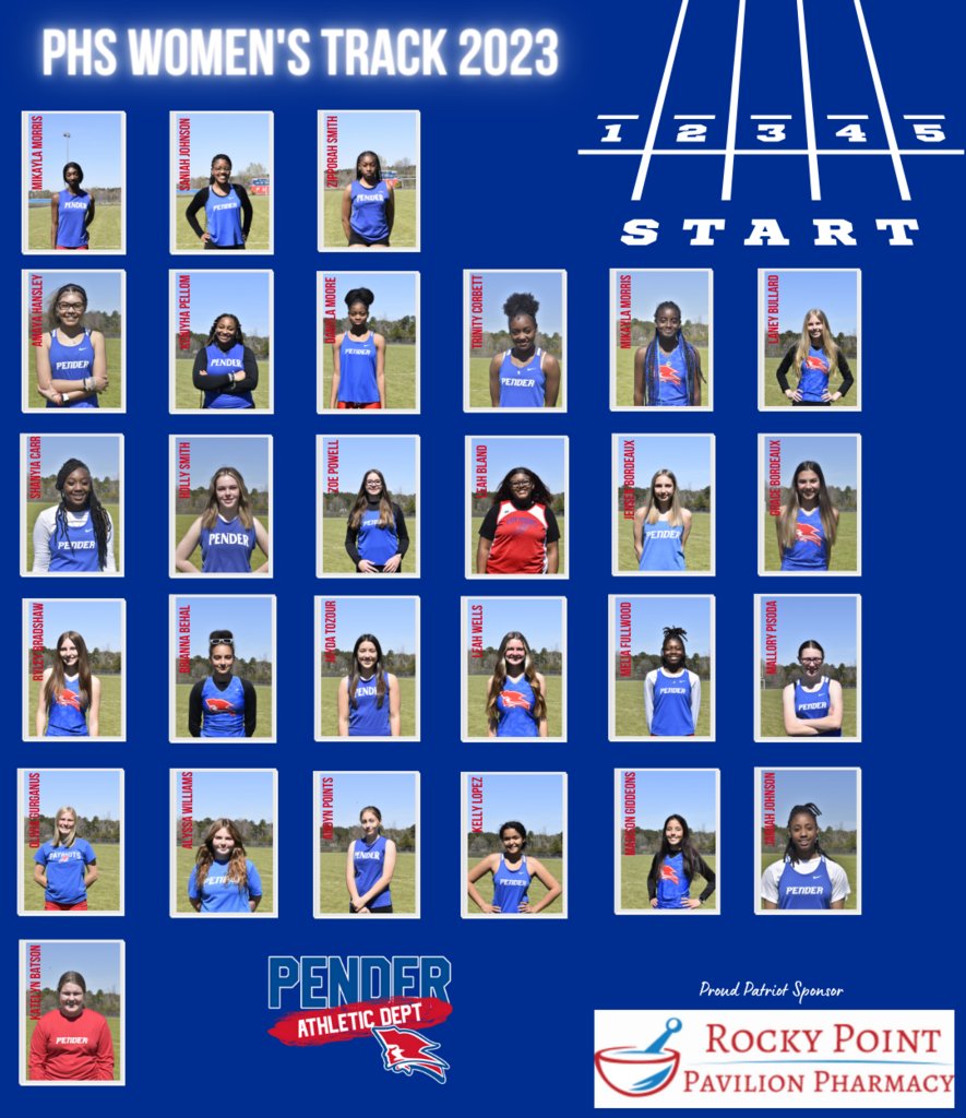 PHS 2023 Girls Track &amp; Field