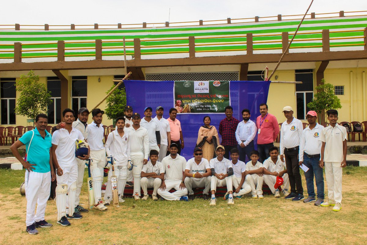 krushibibhag's tweet photo. District Sports Association and @MilletsOdisha organized sports competitions in Boudh to celebrate #InternationalYearOfMillets. The event successfully promoted sportsmanship &amp; raised awareness about the benefits of including millets in our diet. @rajaaswain @arvindpadhee https://t.co/3hoyBd8199