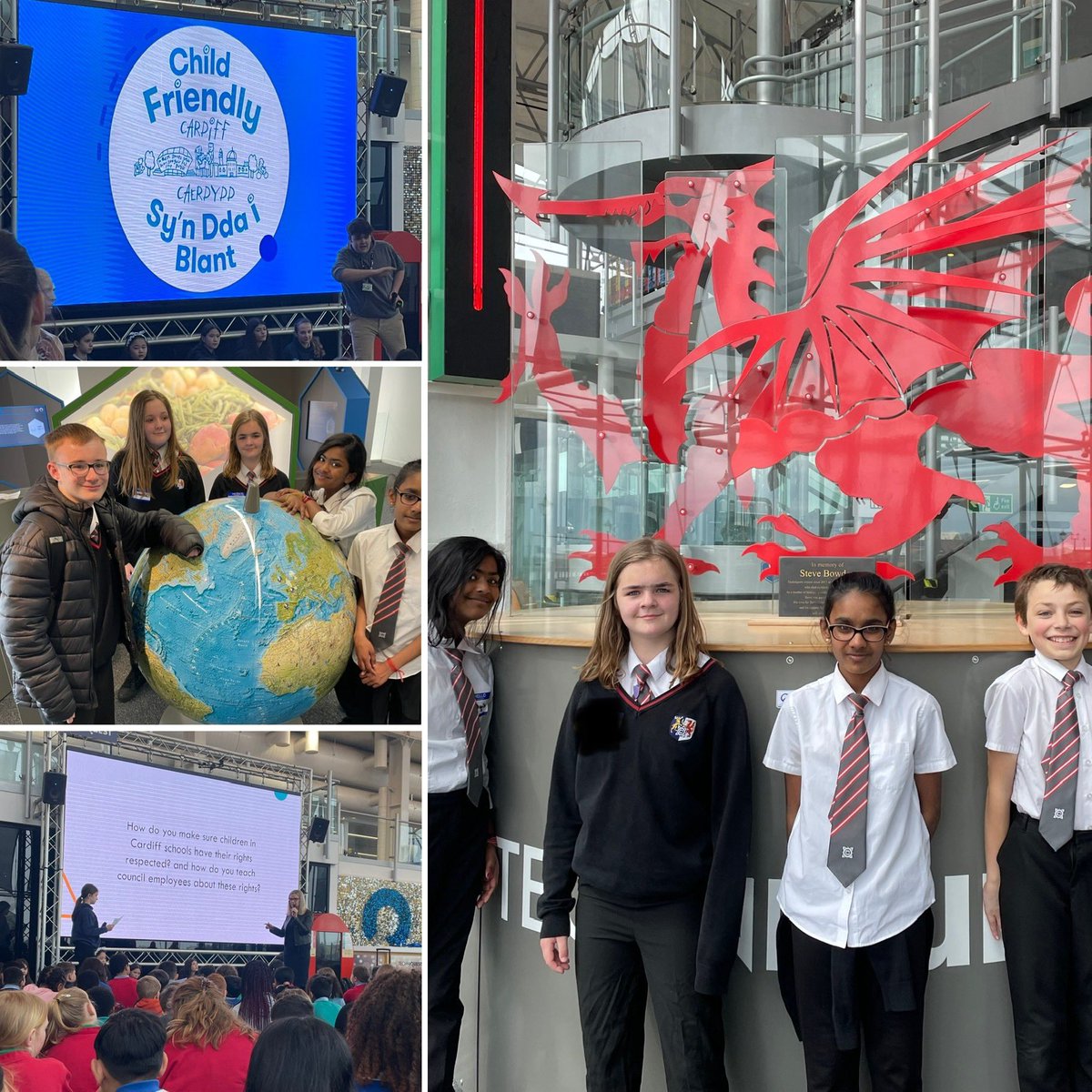 chs_humanities's tweet photo. Thank you to @ChildFriendlyC1,Students enjoyed attending the celebration for Rights Respecting Schools at Techniquest Cardiff. @cantonianhs https://t.co/1UPZblQ53Z