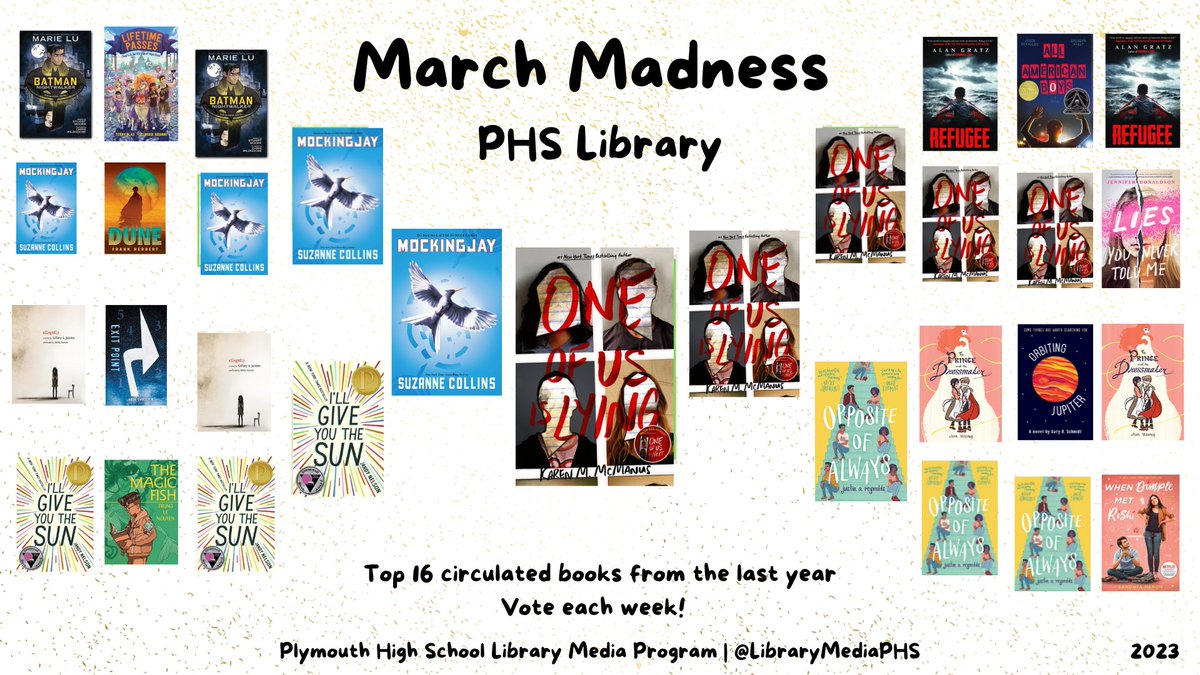 Plymouth High School Library Media Center tweet media