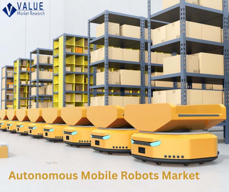 vmr_reports's tweet image. #Autonomous_Mobile_Robots Market Share Charges Ahead with Huge Growth 2022-2030 valuemarketresearch.com/report/autonom…