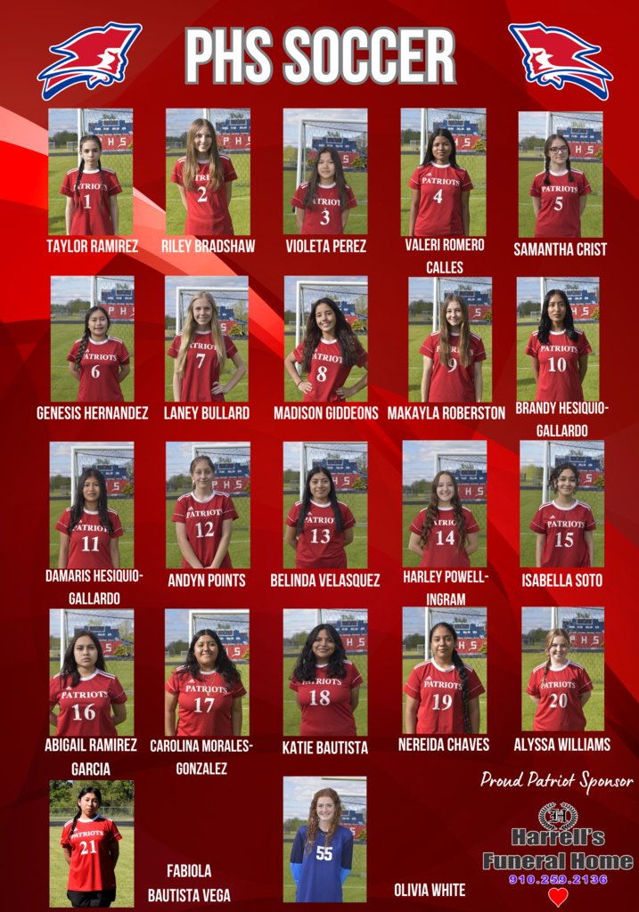 PHS 2023 Girls Soccer