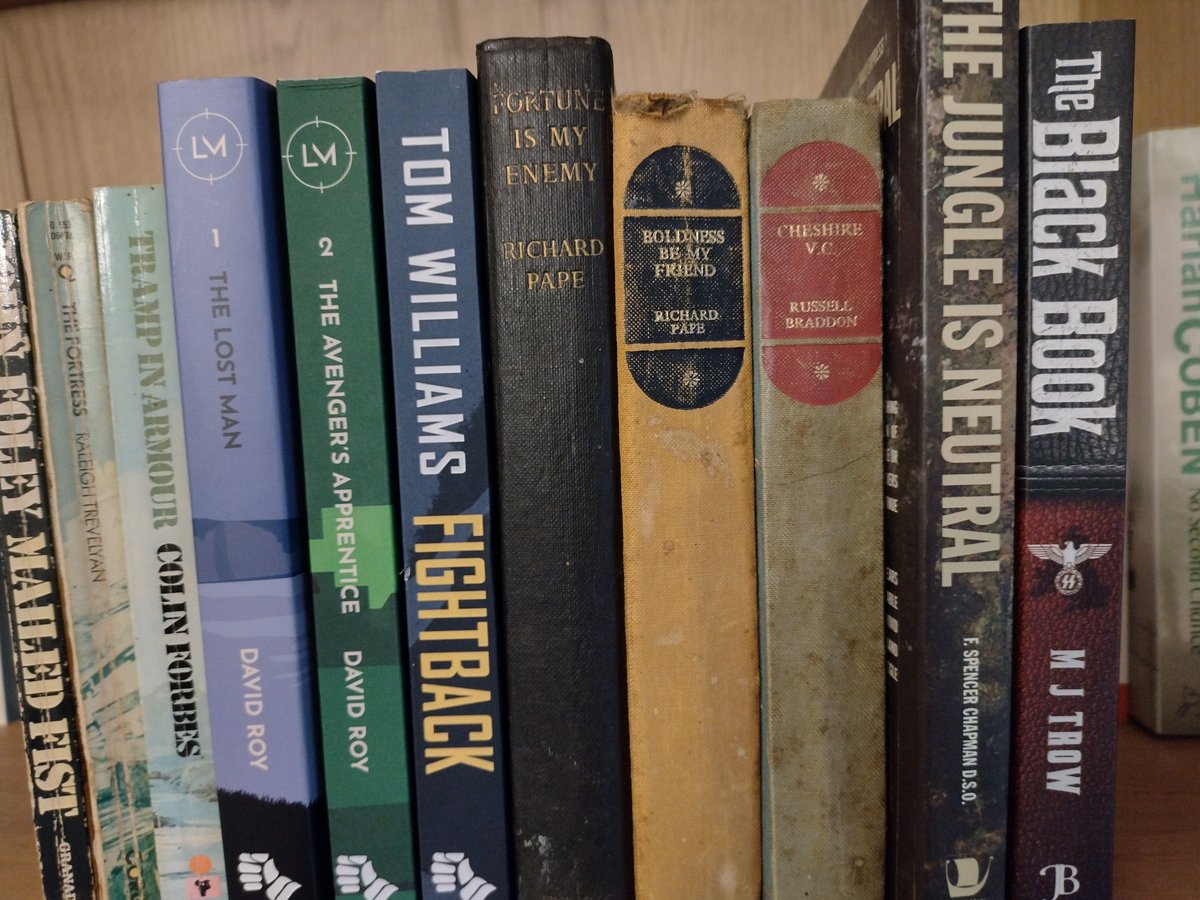 DavidRo02674885's tweet image. World War Two classics, past, present and future. amazon.co.uk/Fightback-Tom-… #WW2 #futureclassics #HobartBooks