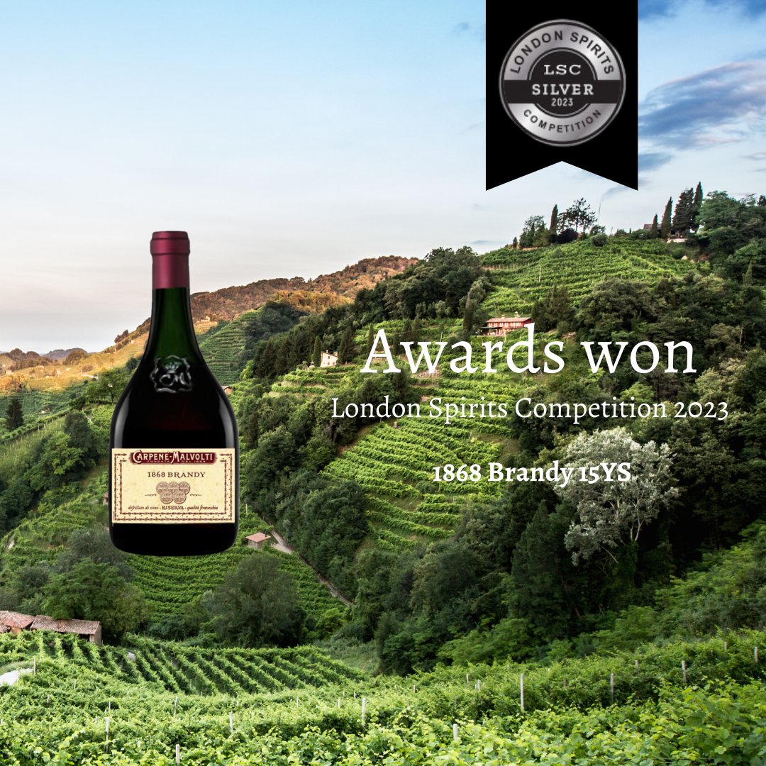 Carpenè Malvolti Official (@carpeneo) on Twitter photo Al <a href="/londoncomps/">London Competitions</a> 2023 la "1868 #Grappa da #Prosecco Fine Vecchia" ed il "1868 #Brandy 15ys" si aggiudicano la medaglia d'argento. Al <a href="/londoncomps/">London Competitions</a> 2023 la "1868 #Grappa da #Prosecco Fine Vecchia" ed il "1868 #Brandy 15ys" si aggiudicano la medaglia d'argento.