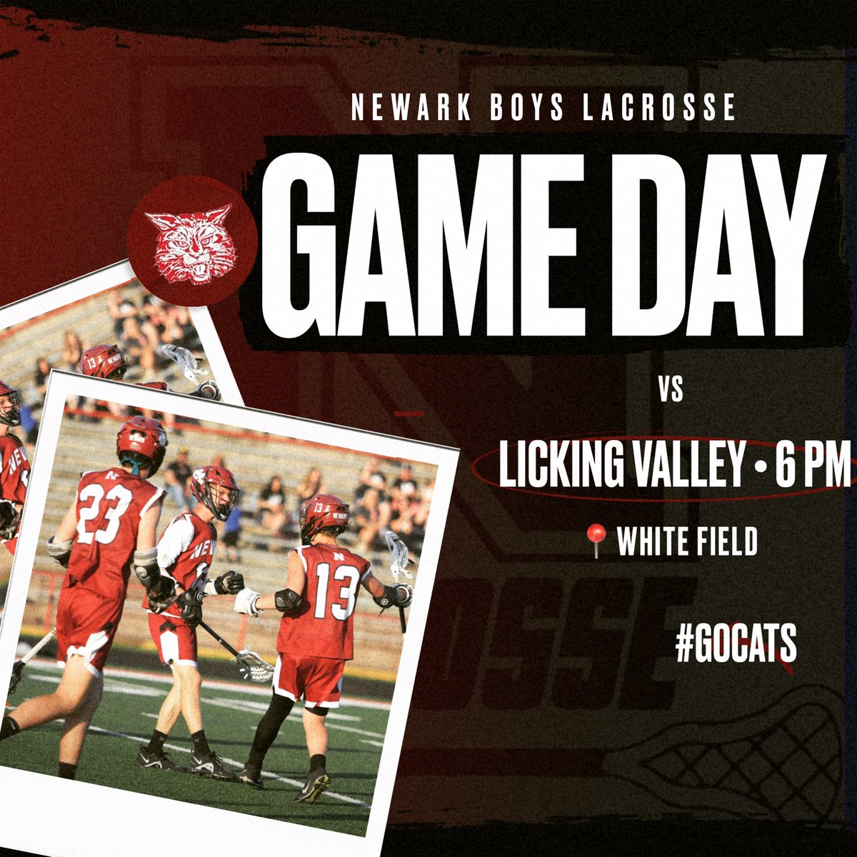 Newark Wildcats Boys Lacrosse (@ncs_lacrosse) on Twitter photo Big one tonight at White field! Come cheer on your Wildcats as we host the Panthers for a rematch! We will have free coffee for our wonderful fans this evening!
#gocats🐾🥍
<a href="/614lax/">The (614) Lacrosse 🥍</a> <a href="/centralohiolax/">Central Ohio Lacrosse Coaches Association</a> <a href="/NewarkWildcats/">Newark Wildcat Athletics</a> <a href="/Newark_Schools/">Newark City Schools</a> Big one tonight at White field! Come cheer on your Wildcats as we host the Panthers for a rematch! We will have free coffee for our wonderful fans this evening!
#gocats🐾🥍
<a href="/614lax/">The (614) Lacrosse 🥍</a> <a href="/centralohiolax/">Central Ohio Lacrosse Coaches Association</a> <a href="/NewarkWildcats/">Newark Wildcat Athletics</a> <a href="/Newark_Schools/">Newark City Schools</a>