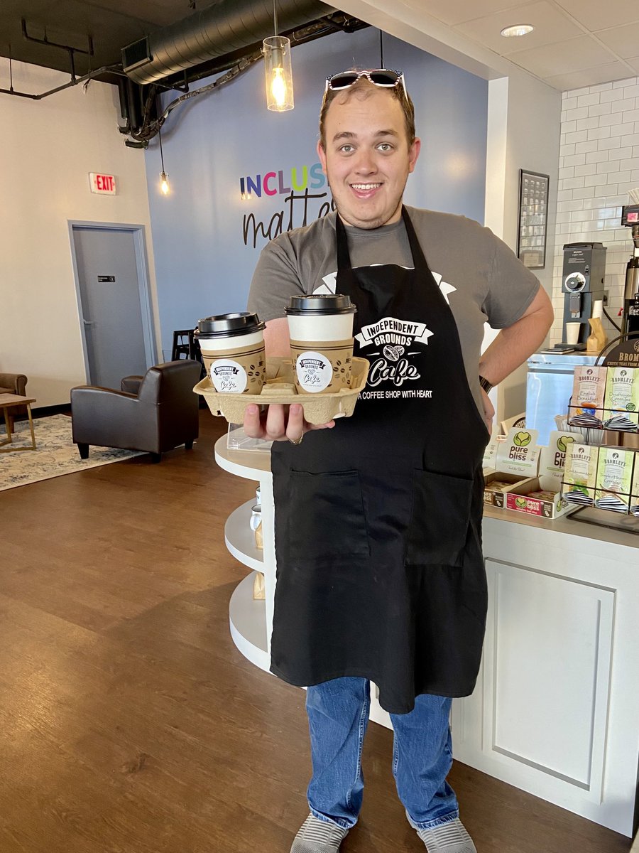 indiegrndscafe's tweet photo. Be the office hero and bring in Independent Grounds today. You’ll be glad you did. ☕️🙌🏻
#IndependentGrounds #InclusionMatters #Coffee #Kennesaw #KSU #InclusiveCoffeeSpot #ChangeYourCommunity #ShopLocal #SupportSmallBusiness #AutismAcceptance #SupportInclusiveEmployment #Latte https://t.co/ahMNceX0Qq
