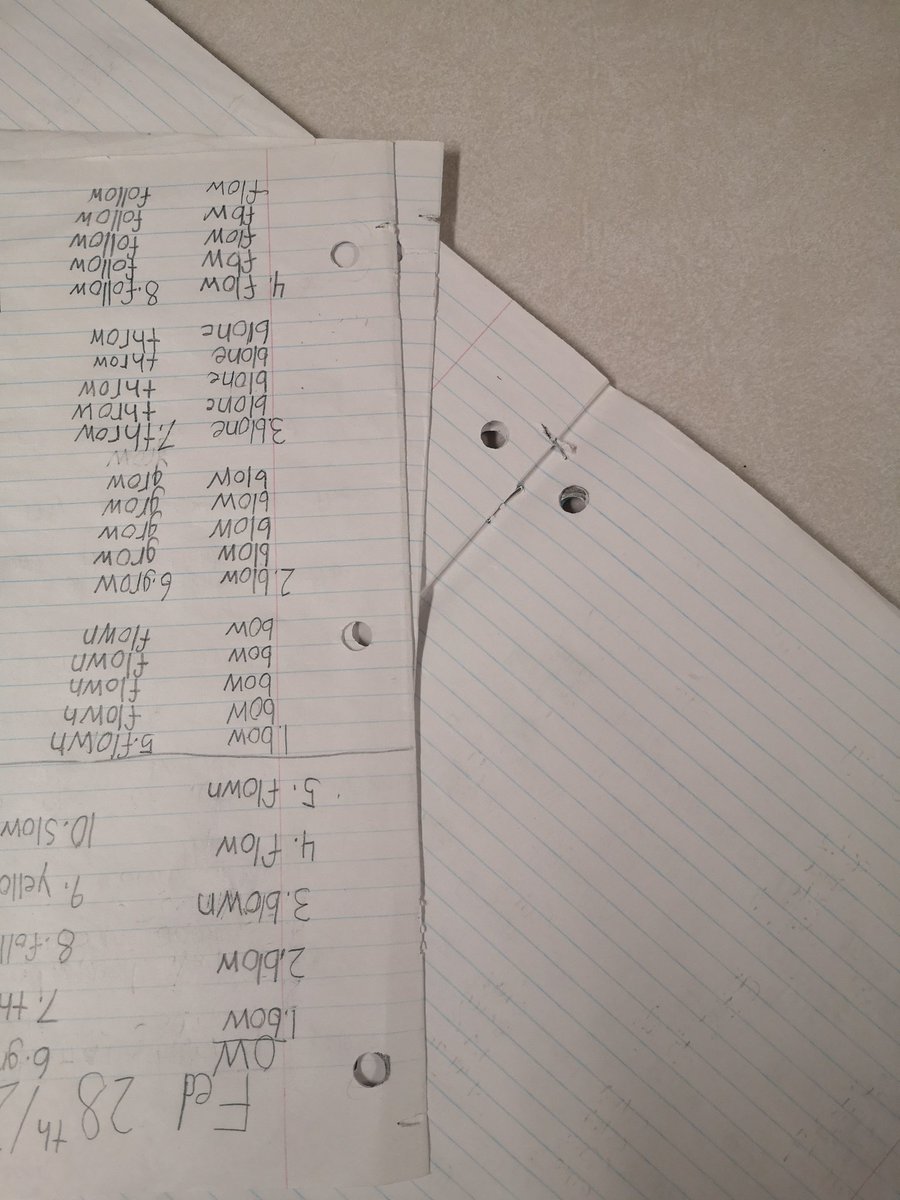 I've never had so many <a href="/HilroyCanada/">Hilroy</a> exercise book's fall apart like this year. I would say 40% of our classroom books have fallen apart this year, way above the yearly average. What is up with that?