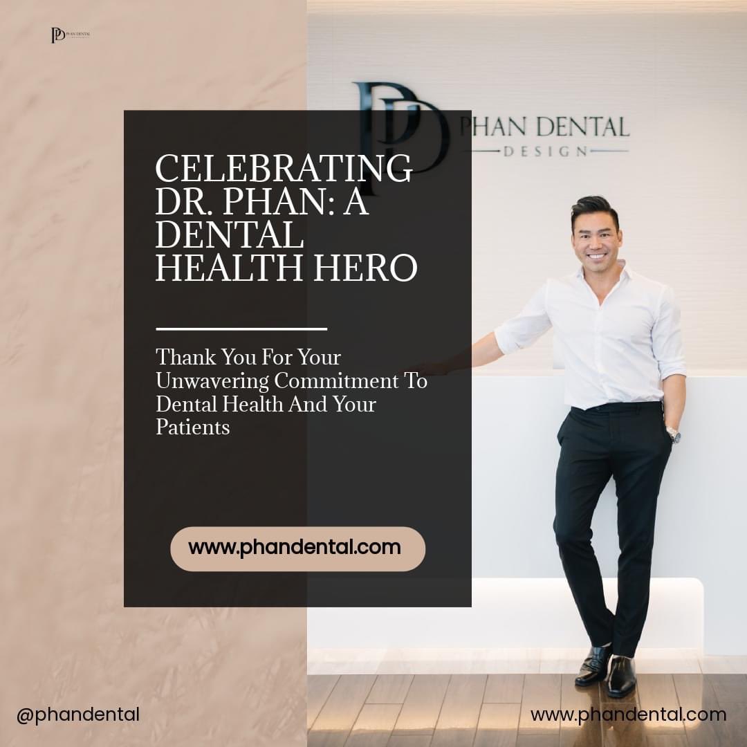Happy Birthday Dr. Phan! Your dedication to dental health is nothing short of inspiring. We're so grateful for your hard work and commitment to your patients. We hope your day is filled with plenty of joy, laughter, and cake (as long as it's sugar-free, of course!).