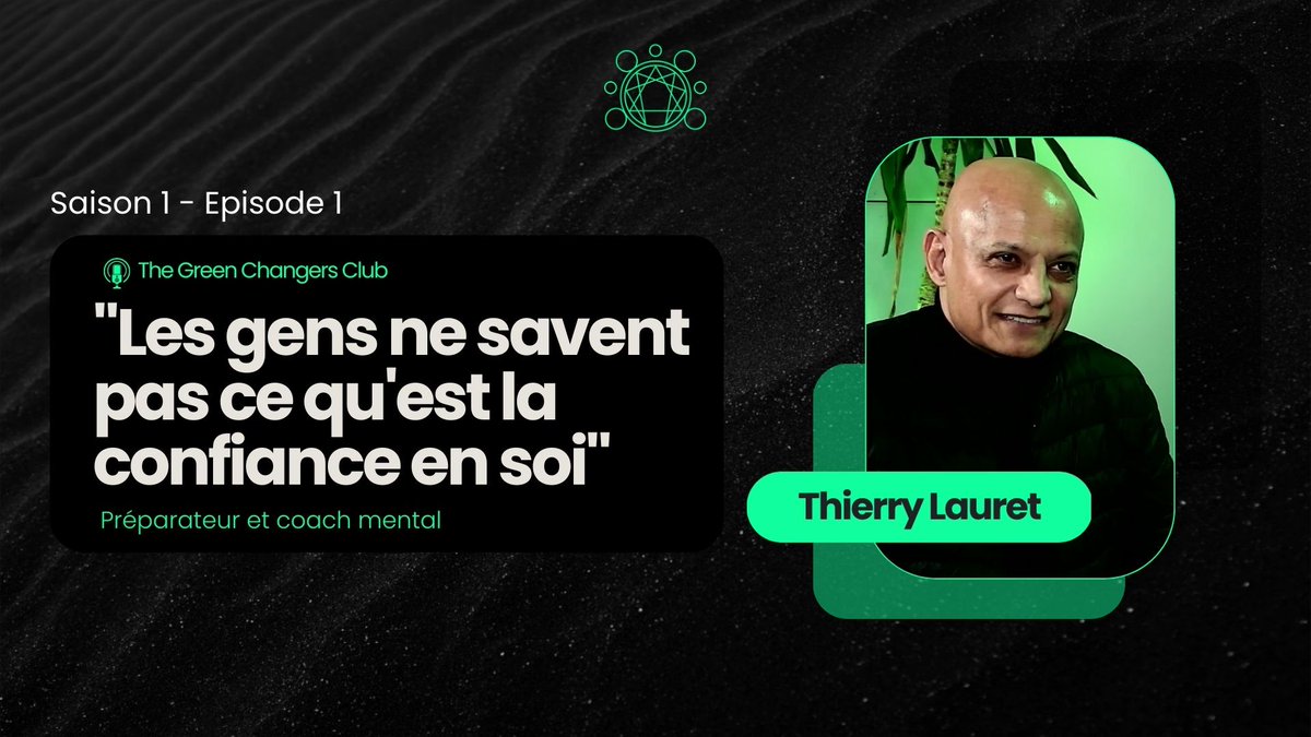 GreenChangers's tweet photo. 🎙️Nous sommes fiers de vous présenter notre premier podcast, le Podcast Green Changers, avec Thierry Lauret, coach et préparateur mentale, comme invité. 🫡⬇️ https://t.co/zuG5ahWiUn