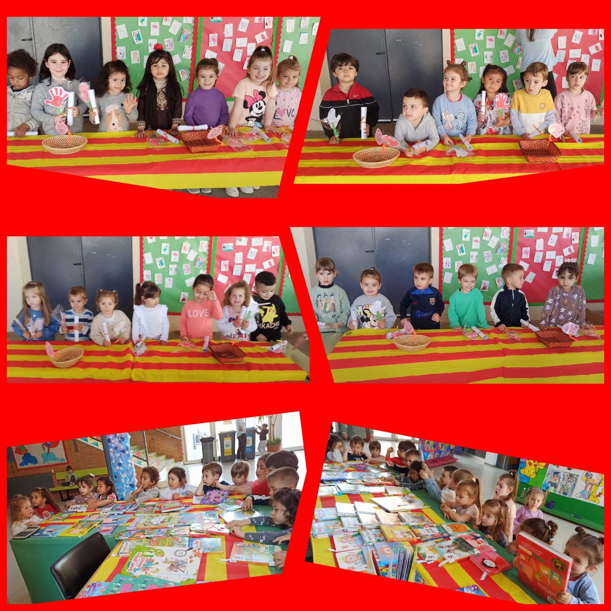 galis_esc's tweet photo. A l'escola les Gotetes d'aigua i els Pirates vam gaudir de la Diada de Sant Jordi amb roses, rodolins i molts llibres.
#SantJordi2023
#DiadadeSantJordi2023
#rosesillibres
#Infantil https://t.co/PVH775JsIj