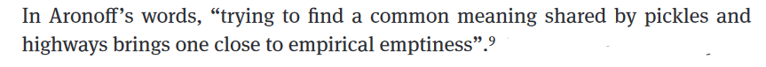 take that lexical semanticists
