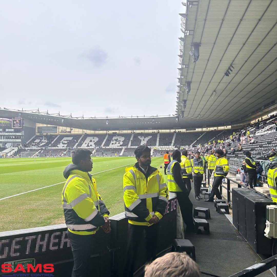 2 football matches staffed, a boxing match AND door supervisors deployed, this weekend was a busy one and we only expect our weekends to get busier! 🤩 <a href="/LCFC/">Leicester City</a> <a href="/derbycounty/">Derby County</a> #Football #Midlands #SecurityStaff
