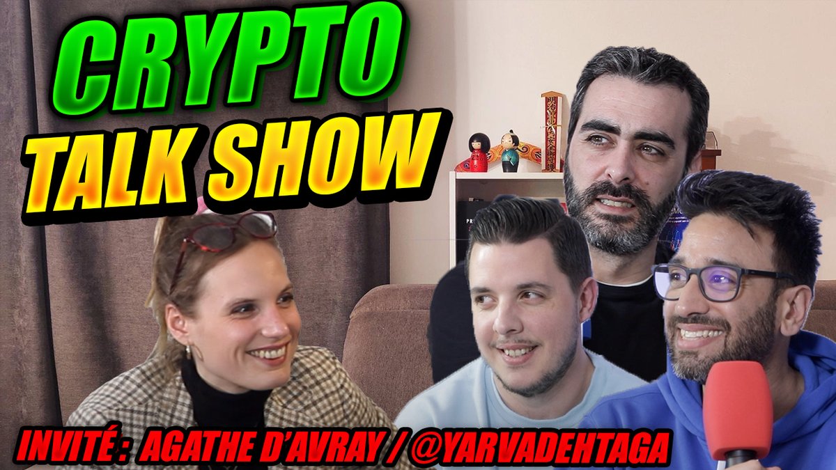 Crypto Talk Show en ligne !

Condensé de l'actualité - Avril 2023 
L'avancée des MNBC, un fléau ? 
Crypto twitter FR / Dramas / Influenceurs

Et l'interview de l'invité.

👇Watch this !
youtu.be/CsjNXnUYYK4