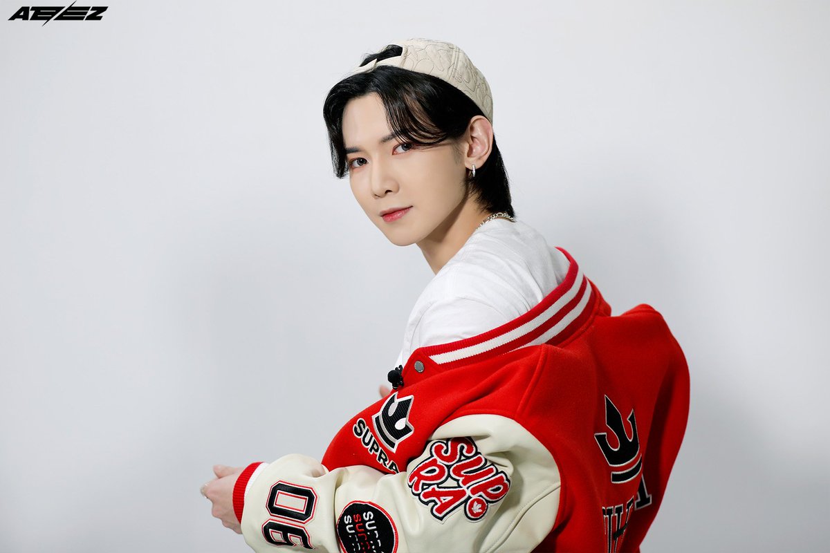 yeosang doing things tweet media