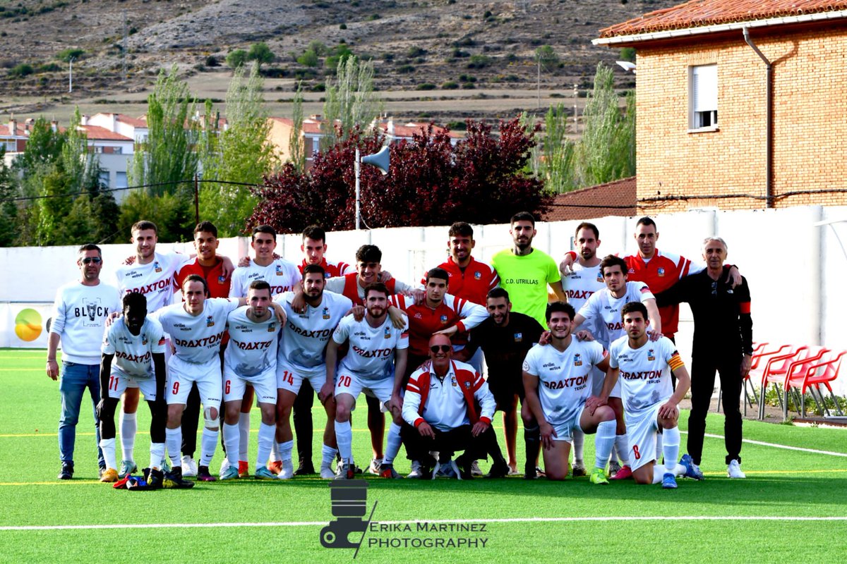 cdutrillas1958's tweet photo. GRACIAS‼️‼️ Plantilla y cuerpo técnico del @cdutrillas1958

Hemos sufrido y disfrutado del camino... Y al final queda una temporada inolvidable ⚽⚽⚽💪

#VamosUtrillas #TerceraRFEF https://t.co/3HQwjy3hAo