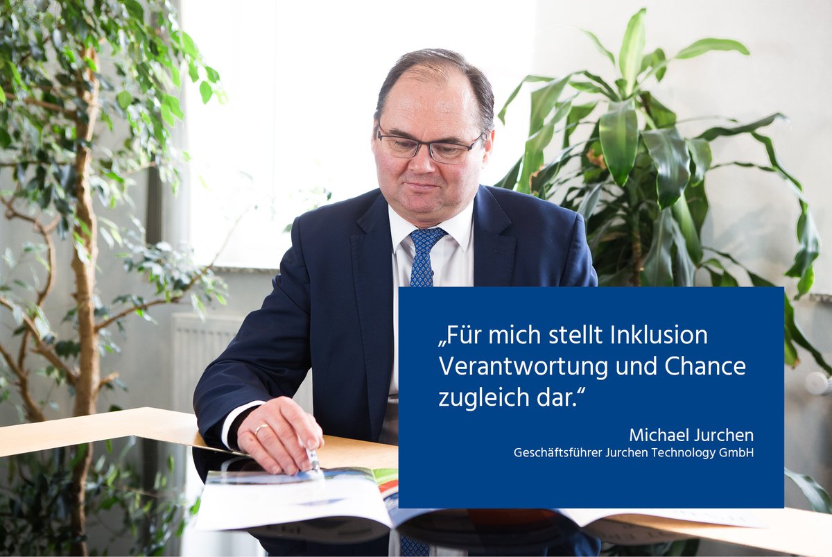 JurchenTech's tweet image. Die Werte des ESG sind fester Bestandteil der Unternehmensphilosophie von Jurchen Technology. Schon seit Jahren leistet die Jurchen Technology einen Beitrag zur Integration von Menschen mit Handicap. #Inklusion #inclusion