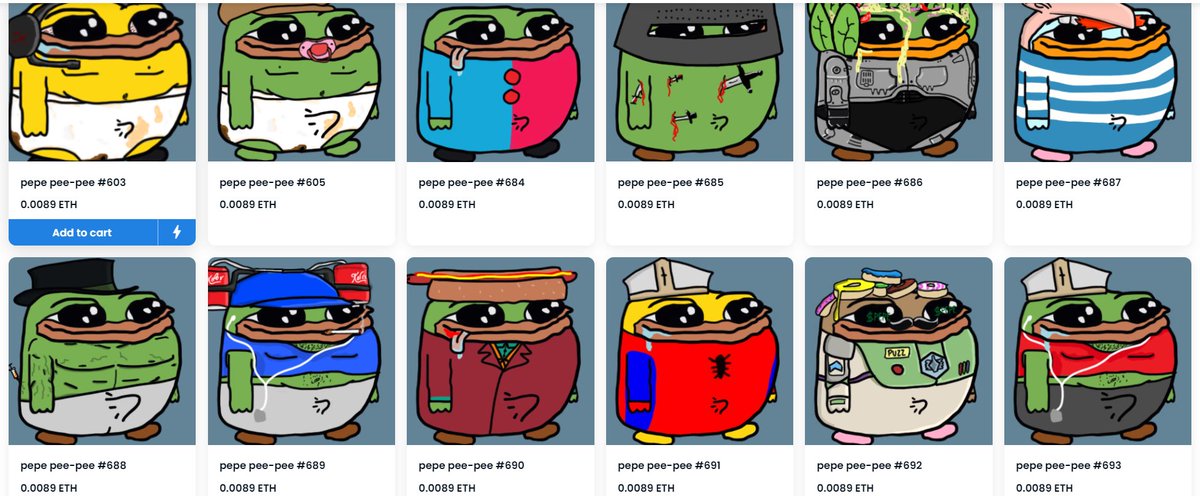 Pepepeepeepee's tweet photo. our devs are better
#pepe #freemint #nft https://t.co/pfgcfl8AGs