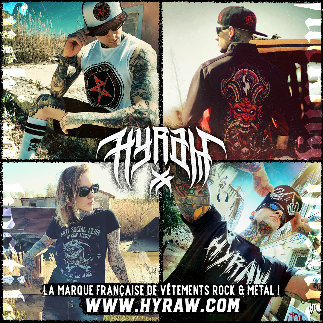 RockHardFR's tweet photo. Né de la passion de ses fondateurs pour les musiques extrêmes, @Hyraw_Clothing est devenu, en l’espace de dix ans, l’une des marques de vêtements référence pour les fans de metal.

➡️https://t.co/2PCS4U7Enn

#merchandising #hyraw #hyrawclothing #streatwear #tattoo #skateboard https://t.co/MTCPoQ3K2b