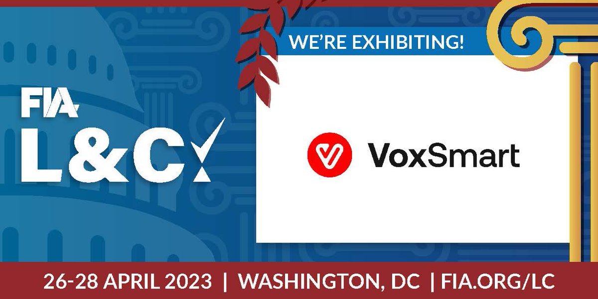 Join us at FIA’s Law &amp; Compliance Division Conference this Thursday where CMO, Morgan Martins, takes part in the Communications Surveillance Showcase! Cover essential communications channels and safeguard against regulatory penalty. More info here: bit.ly/3L1XaXU