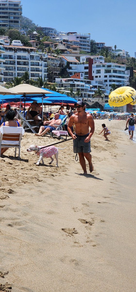 Ch1c0sD3L4C4ll3's tweet photo. Esaaaa perrita que le gusta el Mambo!!! #BeachMan #HombreDLPlaya #Paparazzi #RealGuy #PlayaLosMuertos #PuertoVallarta 1/2 https://t.co/ajpsUdIEtd