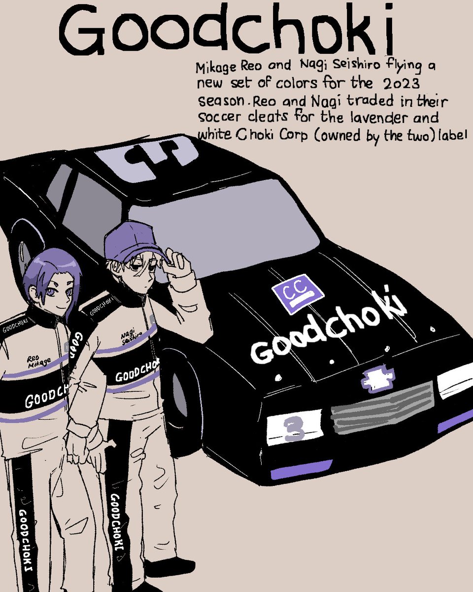 alfredrng's tweet photo. Day 4 - Free Day
Reo and Nagi joins a local race cup.
After winning the World Cup at a very young age they decide to indulge and conquer in more thrilling, exciting sports.
#ブルーロックFA #ngro #nagireo #ReoNagiWeek https://t.co/h3874ciIXK