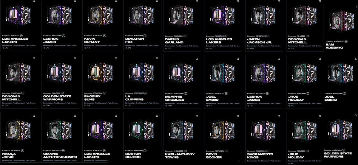 nurD / DT (@holdensports) on Twitter photo Here is my collection so far of the <a href="/NBATopShot/">NBA Top Shot</a> , Champion's Path Redemption moments, including the ones I just ripped and posted!
If you want to trade dupes HMU.
Again, I will tweet a link to my TS Medium post soon! I'm loving the redemptions HBU? Here is my collection so far of the <a href="/NBATopShot/">NBA Top Shot</a> , Champion's Path Redemption moments, including the ones I just ripped and posted!
If you want to trade dupes HMU.
Again, I will tweet a link to my TS Medium post soon! I'm loving the redemptions HBU?