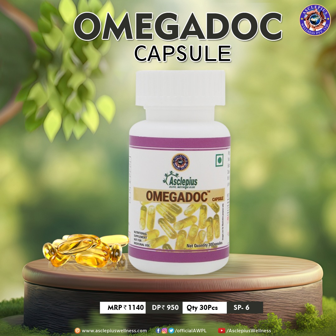OfficialAWPL's tweet photo. AWPL presents OMEGADOC capsule, a multi-utility capsule that helps in heart, brain & vision.
More info: https://t.co/mQETW1aeB8
#AWPL #Asclepius_Wellness #AWPLProducts #omegadoc #heart #brain #vision https://t.co/vbYGYDJzyT