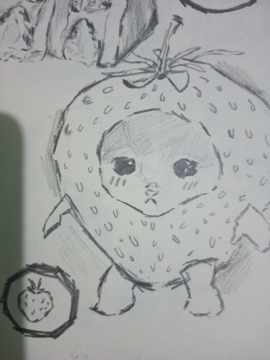 ArtKoo0's tweet photo. Ilovestrawberrycat(⁠人⁠*⁠´⁠∀⁠｀⁠)⁠｡⁠*ﾟ⁠+
#art #sketch https://t.co/b7XnWWCCbc