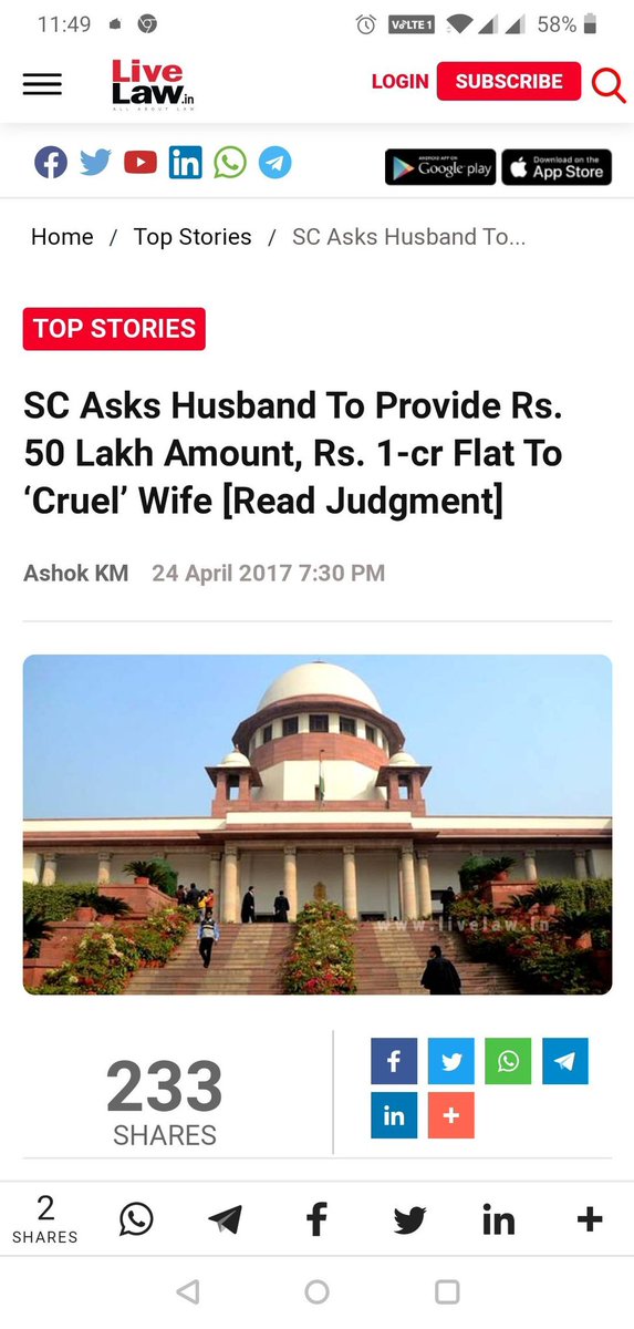 To Men: 

Whoever stood for supporting Nirbhaya protests, what have you got in return? 

#MenToo 

Stop getting fooled by Gynocentric system. Stand up for equal rights.