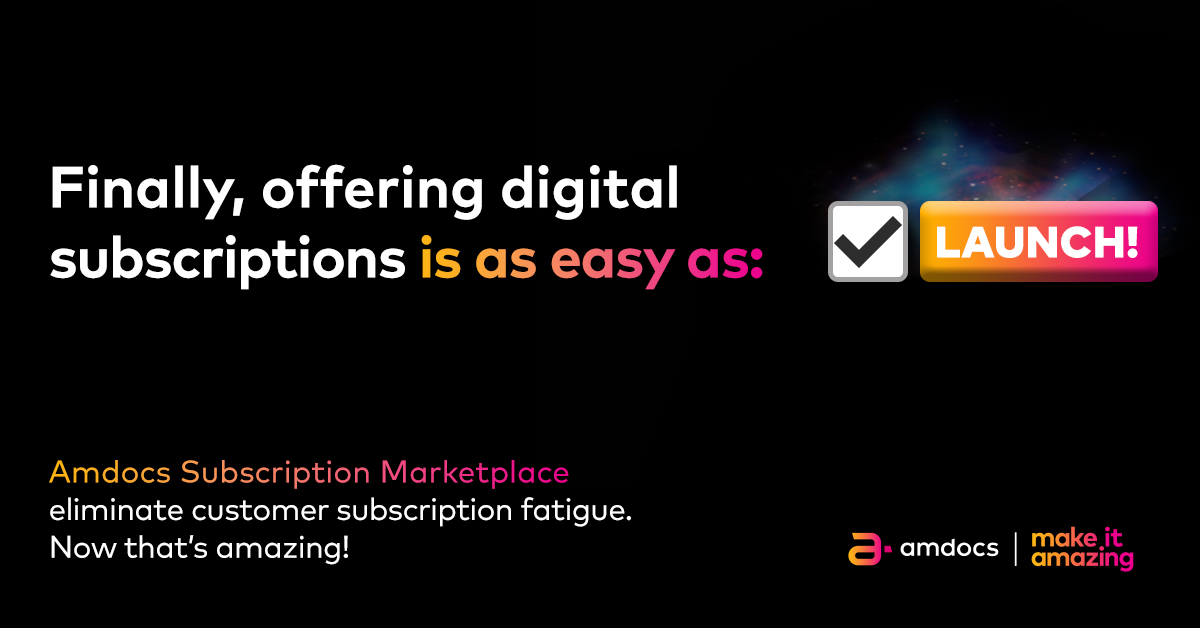 VUBIQUITY's tweet photo. The Amdocs Subscription Marketplace platform enables flexible subscription management, allowing payments in different currencies and payment methods, helping consumers avoid subscription fatigue.

Read more here: https://t.co/PEJUNkQoJr

#VUBIQUITY #Amdocs #MakeItAmazing https://t.co/0IVRsdvCi6
