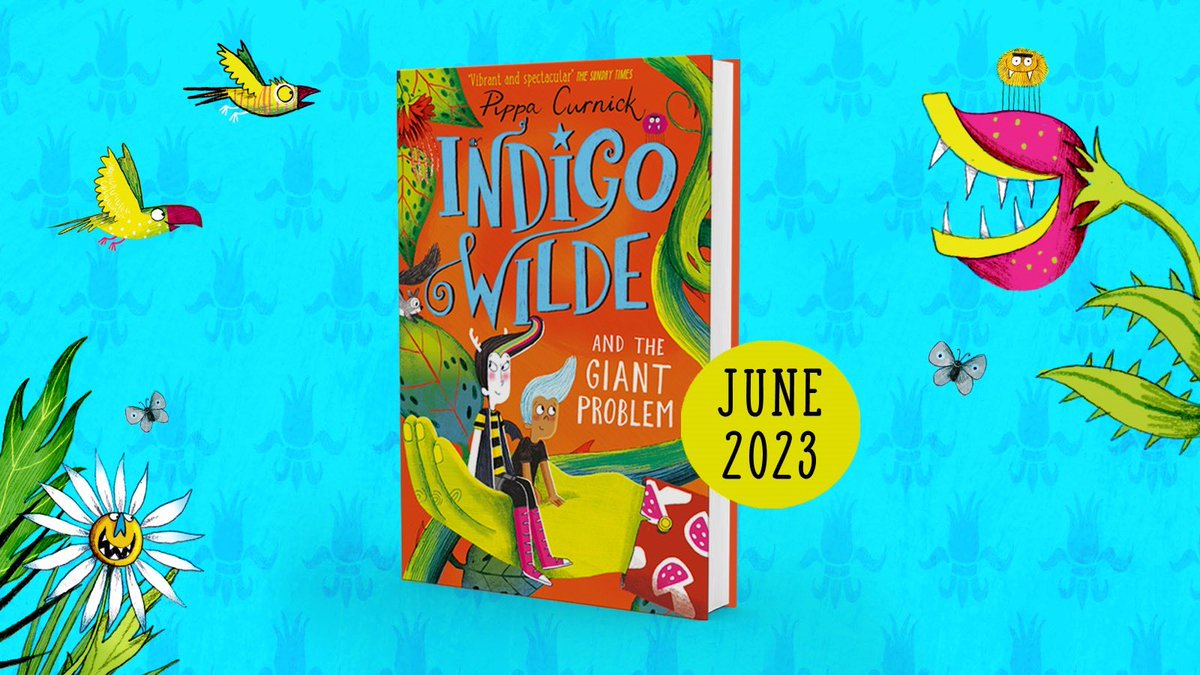 🌟Coming in June to a bookshop near you! 🌟 Indigo Wilde & the Giant Problem is the third book in my author-illustrated series. Perfect for ages 6+. Thank you to the amazing team @HachetteKids for all the behind-the-scenes hard work in bringing this series to life ❤️