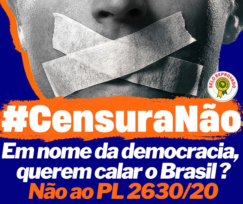 Eu vivi para ver a esquerda pedir censura no Brasil, com o argumento de que isso é defender a democracia ! #CensuraNão