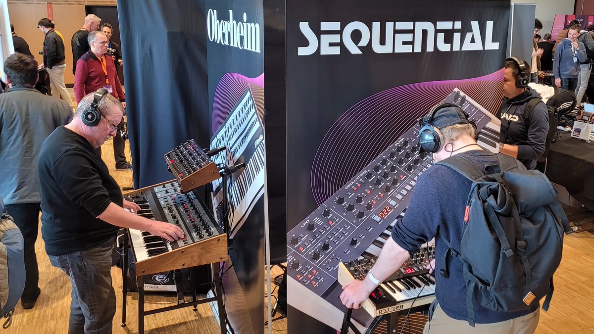 Thank you to everyone who visited us at SynthFest France! We hope to see you again soon. Cheers! #Sequential #synthfestfrance
