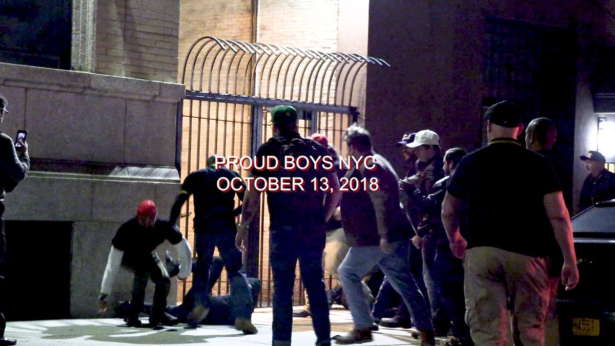 sandibachom's tweet image. Trump told the Proud Boys to stand back and stand by. They went from being violent street gang to recruits in the army of the insurrection. It’s was, and is still, a coup.